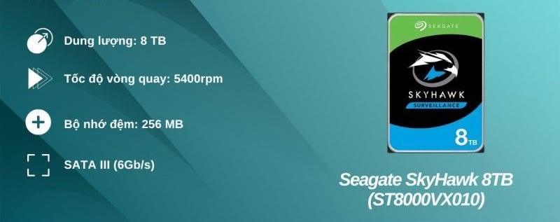Skyhawk 8TB ST8000VX010