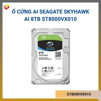 Ổ cứng HDD SEAGATE Skyhawk 8TB ST8000VX010 3.5 inch giá rẻ