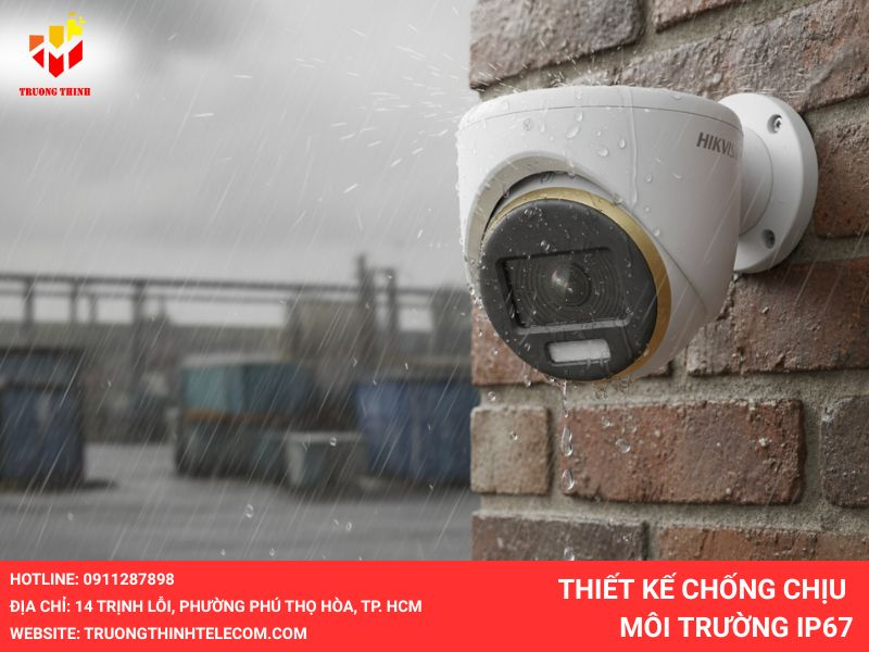 Thiết kế chống chịu môi trường IP67