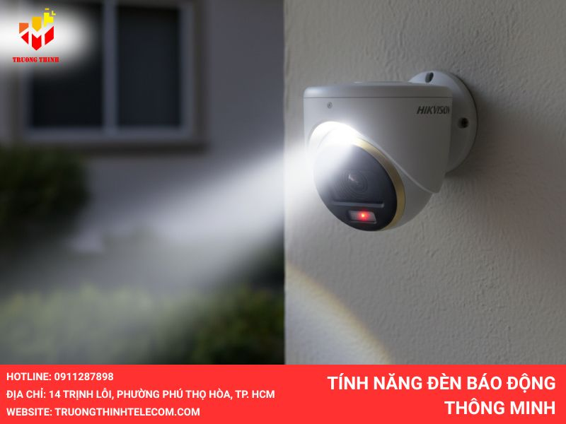 Tính năng đèn báo động thông minh