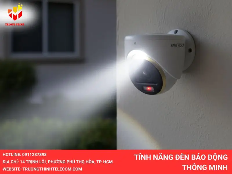 Tính năng đèn báo động thông minh