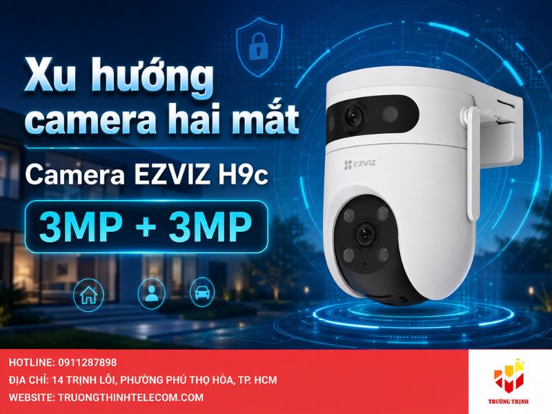Xu hướng camera hai mắt Camera EZVIZ H9C (3MP+3MP)