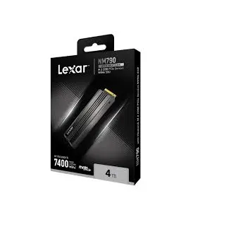 Ổ cứng LEXAR M.2 2280 NVME 4TB GEN 4 LNM790X004T-RN9NG