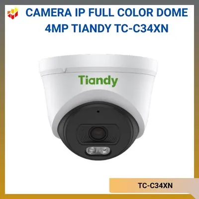 Camera IP Full Color Dome 4MP TIANDY TC-C34XN