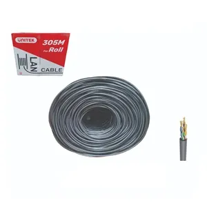 Cáp mạng CAT5 0,48BC 100M GRAY UNITEK C18129AGY
