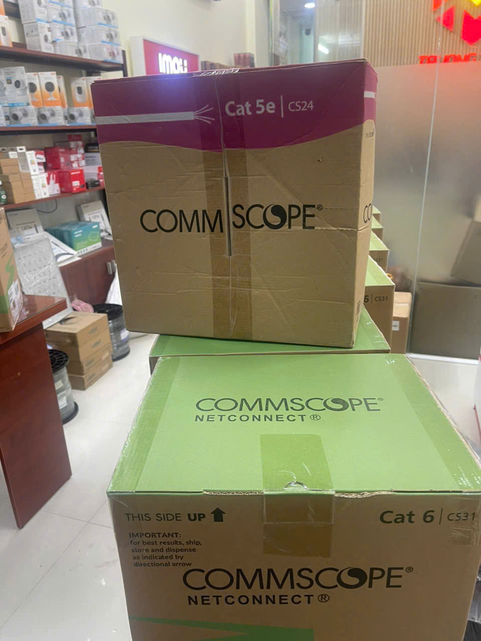 cáp mạng comscope cat 5
