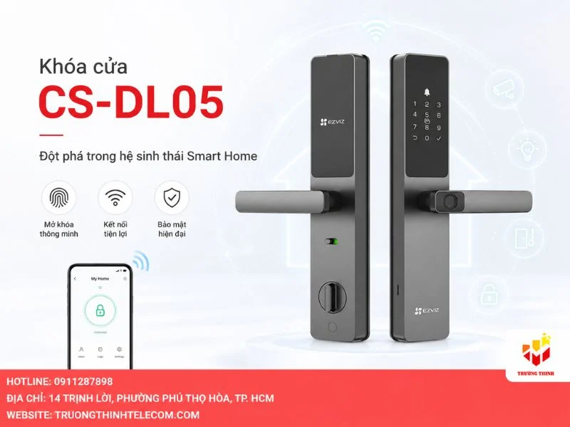 Tổng quan về sự đột phá của khóa cửa CS-DL05 trong hệ sinh thái Smart Home