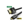 Cáp dữ liệu micro HDMI sang HDMI truyền âm thanh hình ảnh 3M Ugreen 30104
