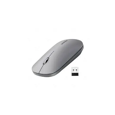 Chuột không dây dùng cho máy tính, laptop chất liệu nhựa ABS, màu xám nhạt Ugreen 90366