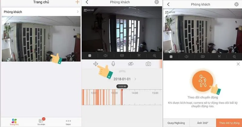 Tùy chỉnh theo dõi chuyển động