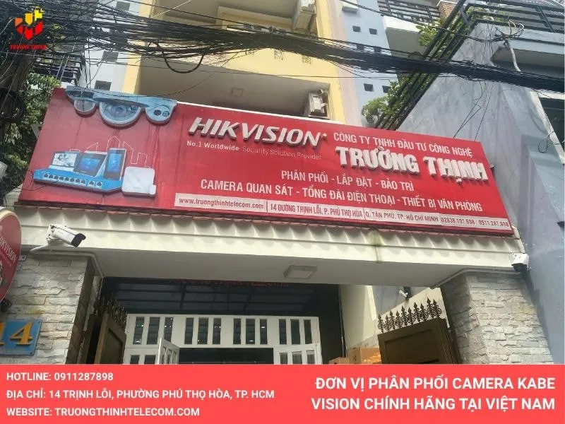 Đơn vị phân phối camera Kabe Vision chính hãng tại Việt Nam