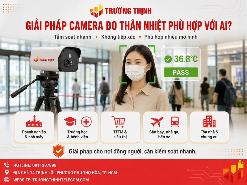 Giải pháp camera đo thân nhiệt con người phù hợp với ai?