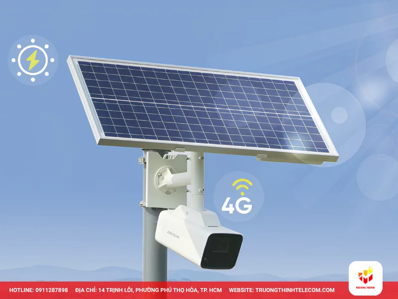 Giải pháp Camera năng lượng mặt trời