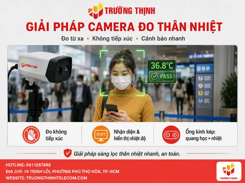 Giới thiệu tổng quan giải pháp camera đo thân nhiệt con người