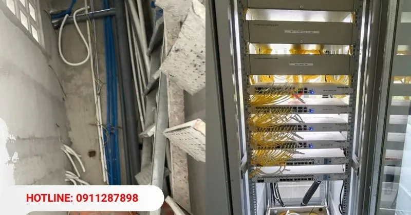Thi công điện nhẹ tại Trường Thịnh