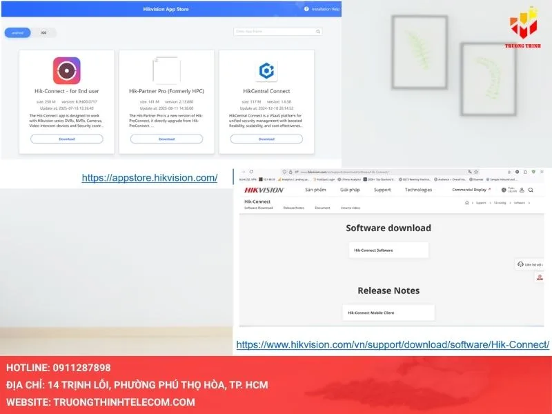Hướng dẫn cài camera Hikvision trên điện thoại