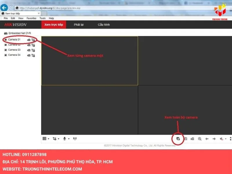 Hướng dẫn cài đặt camera Hikvision trên máy tính