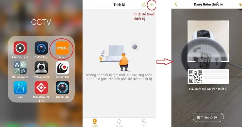 Thêm thiết bị camera