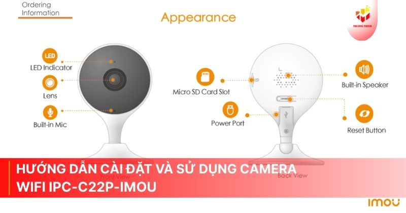 Hướng dẫn cài đặt và sử dụng camera Wifi IPC-C22P-Imou