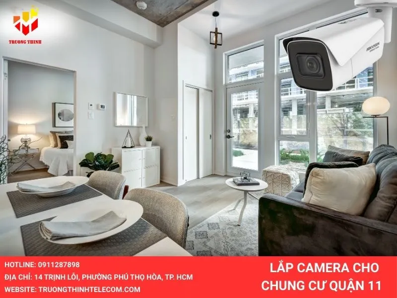 Lắp đặt camera cho chung cư quận 11