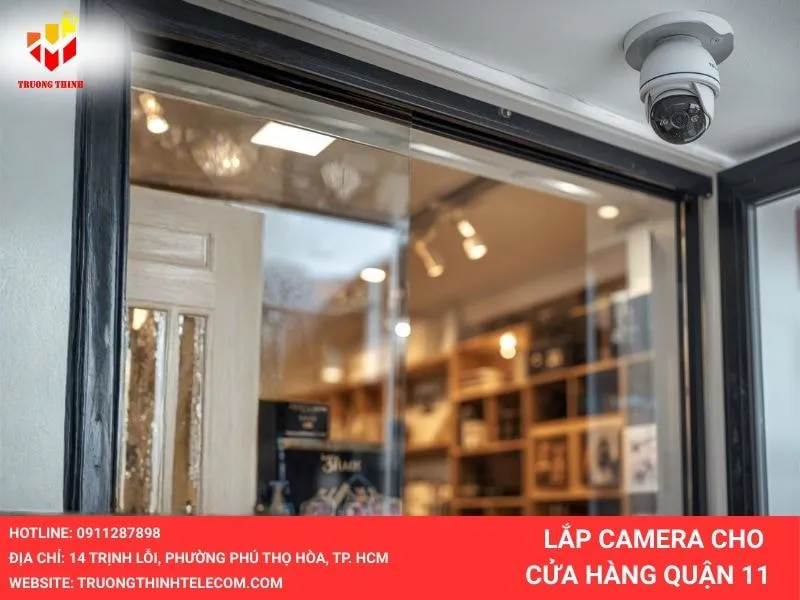 Lắp đặt camera cho cửa hàng quận 11