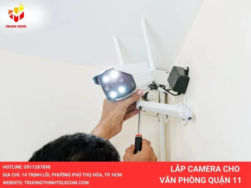Lắp đặt camera cho văn phòng quận 11