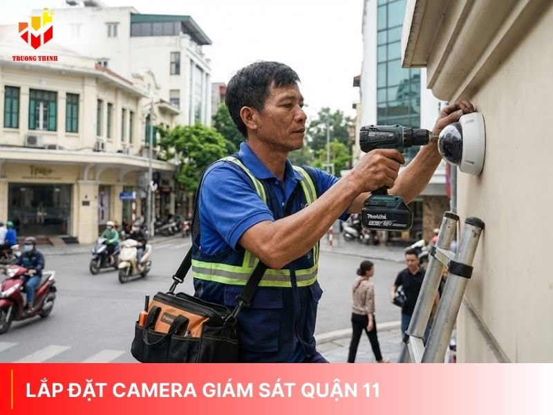 Lắp đặt camera giám sát quận 11