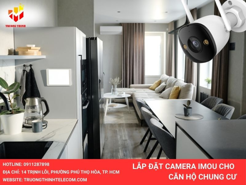 Lắp đặt camera Imou cho căn hộ chung cư