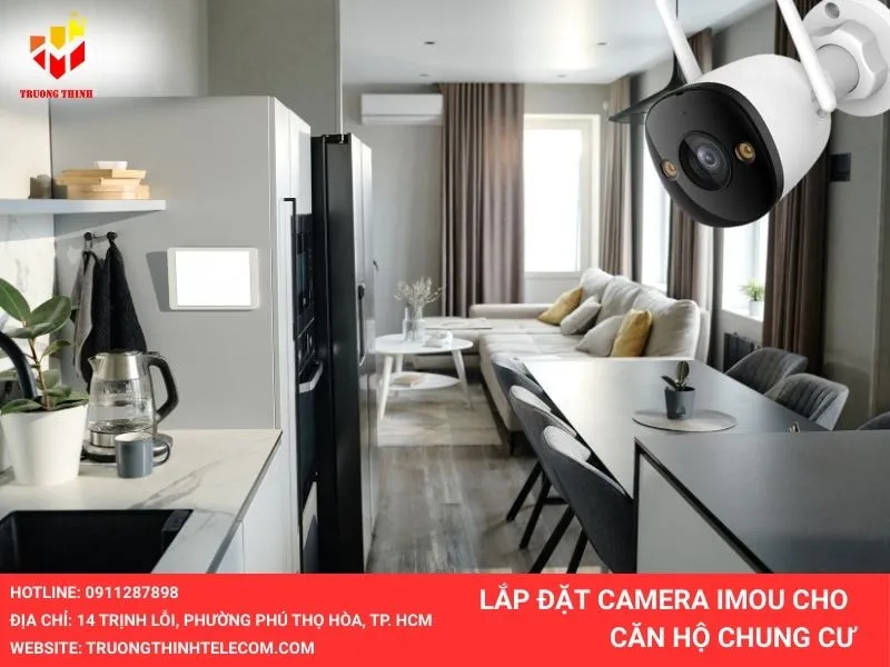 Lắp đặt camera Imou cho căn hộ chung cư
