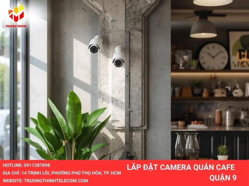 Lắp đặt camera quận 9 cho quán cà phê