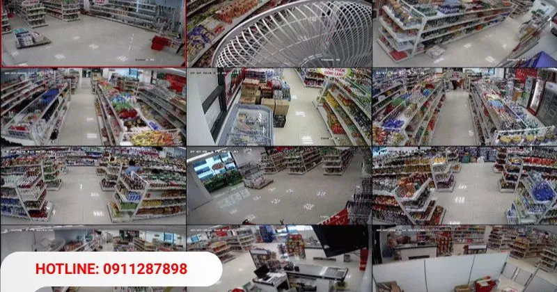 Lý do nên lắp đặt camera quan sát cho siêu thị