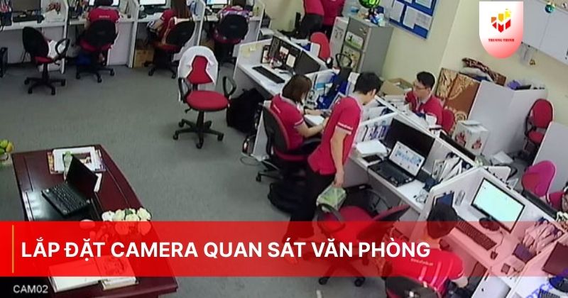 Lắp đặt camera quan sát văn phòng