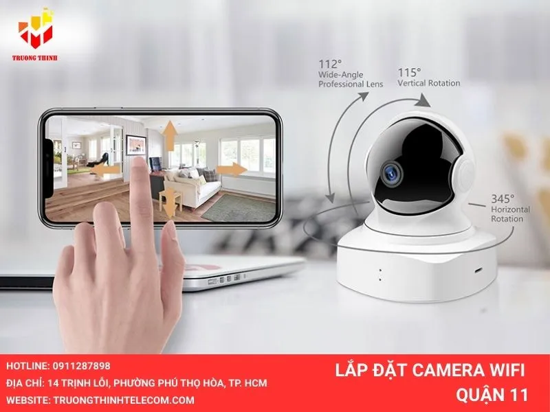 Lắp đặt camera wifi quận 11