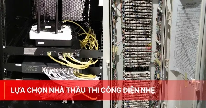 Lựa chọn nhà thầu thi công điện nhẹ
