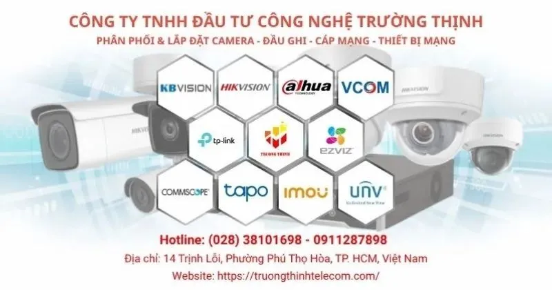 Đơn vị phân phối camera Dahua chính hãng hàng đầu tại Việt Nam