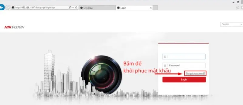 Đăng nhập vào trình duyệt