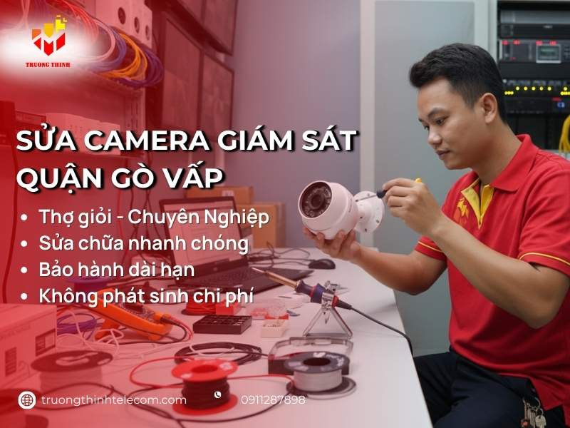 Sửa camera quan sát quận gò vấp