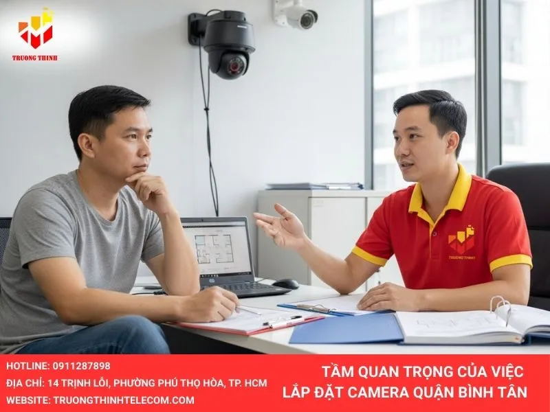 Tầm quan trọng của việc lắp đặt camera quận Bình Tân