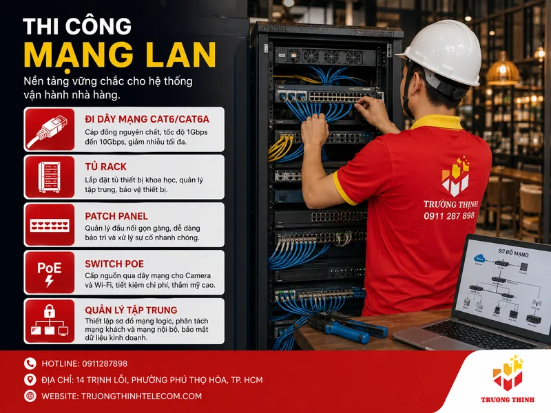 Thi công mạng LAN