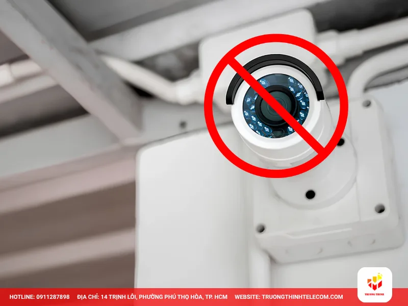 Vì sao mất điện camera không quay được?