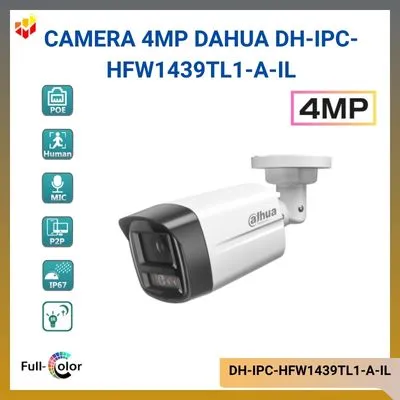 Camera IP 4MP DAHUA DH-IPC-HFW1439TL1-A-IL