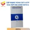 Cáp mạng Cat 6 UTP CCA hợp kim 305m Yichu HSYV-6