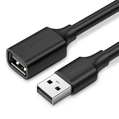 Cáp dữ liệu USB 2.0 nối dài truyền dữ liệu giữa máy tính và ổ cứng USB dài 2m Ugreen 10316