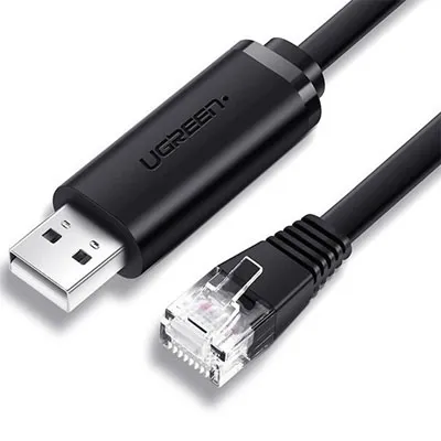 Dây chuyển đổi có chipset USB 2.0 sang RJ45 có chipset dài 3M Ugreen 60813