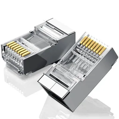 Đầu nối RJ45 cho dây mạng Cat6A, 10 chiếc/ túi Ugreen 70316