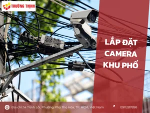 Lắp đặt camera khu phố