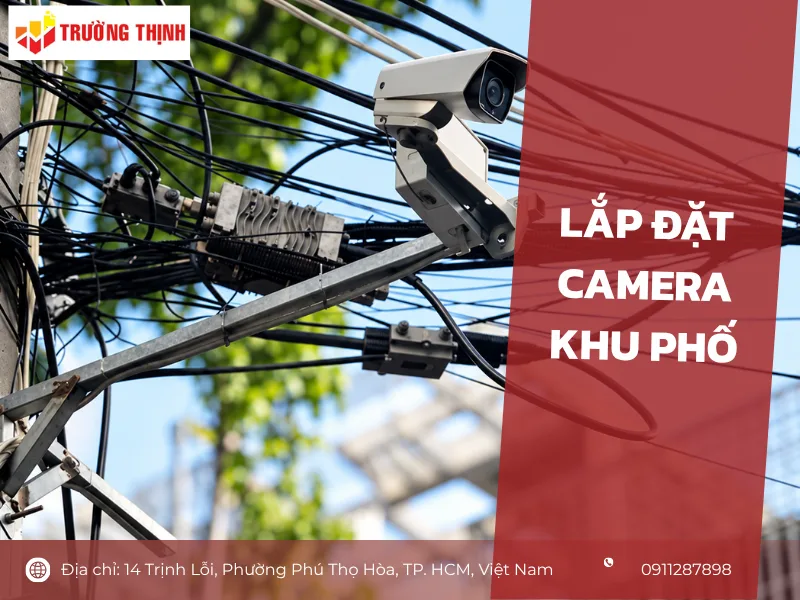 Lắp đặt camera khu phố