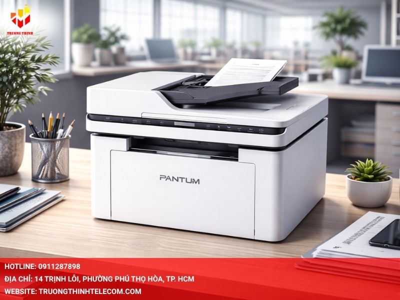 Pantum BM2310AW thiết kế nhỏ gọn, tối ưu không gian