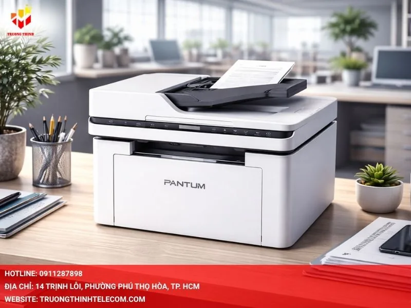 Pantum BM2310AW thiết kế nhỏ gọn, tối ưu không gian