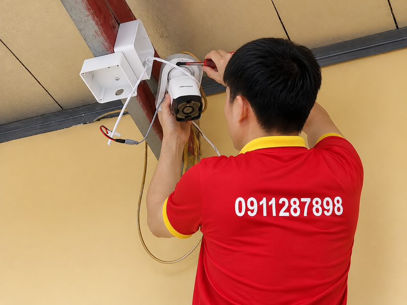 Sửa camera nhà kho